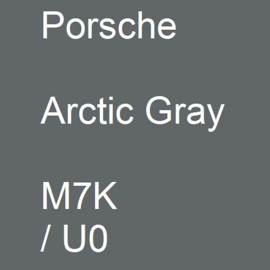 Porsche, Arctic Gray, M7K / U0.
